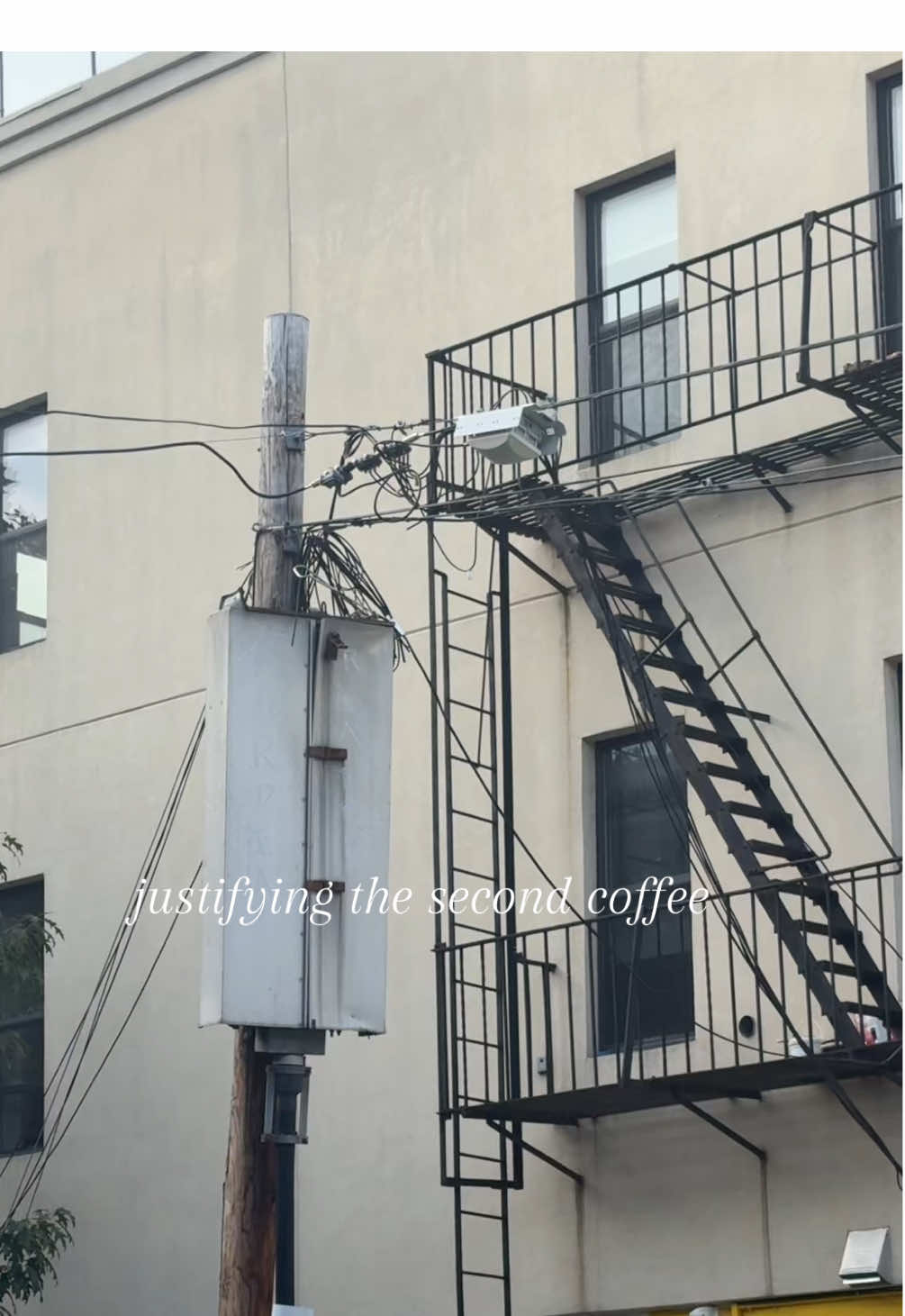 this is when I rlly get creative w the reasons why I need the second coffee : o  . . . #brooklyn #coffee #nyc 