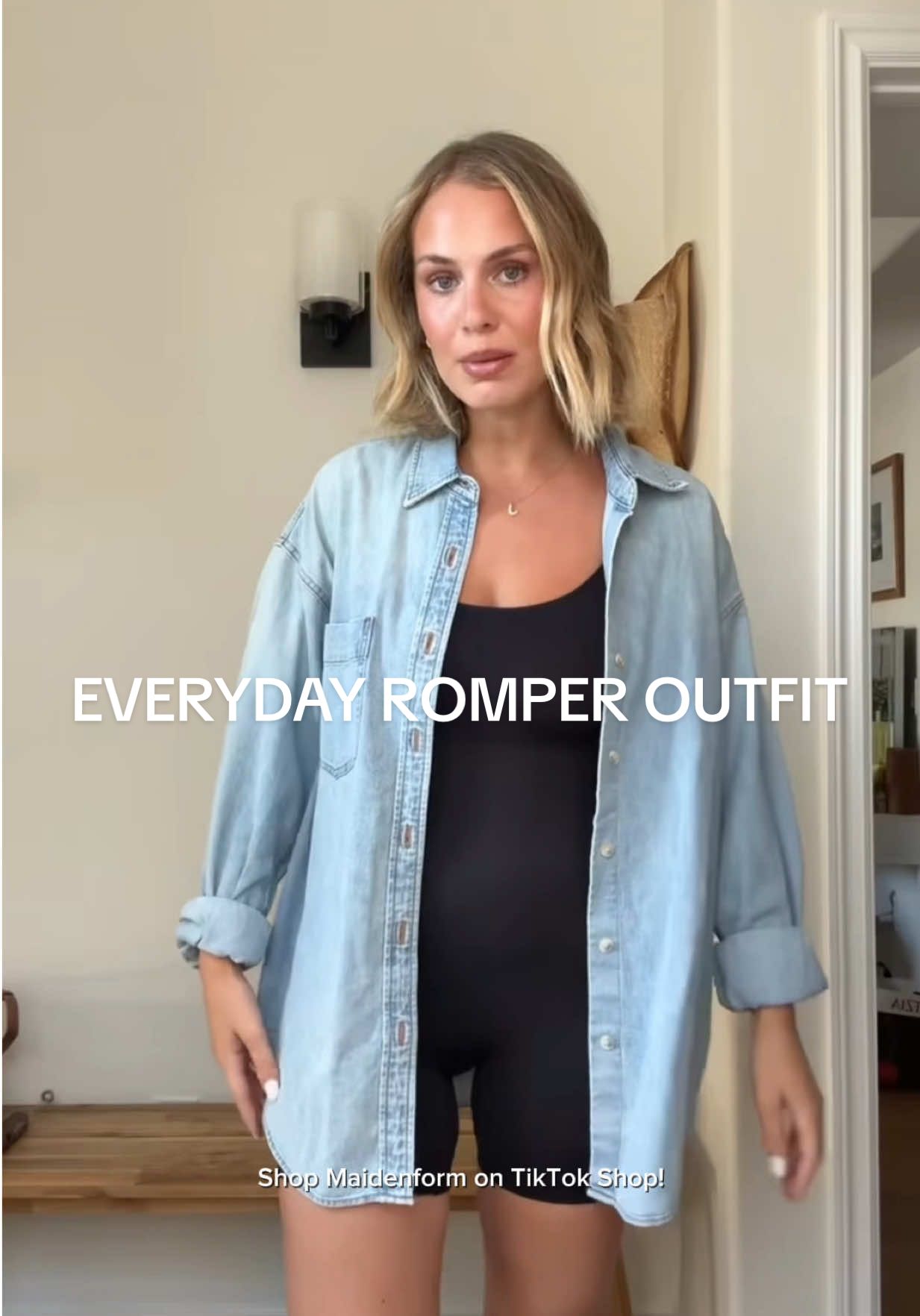 The comfiest seamless romper by @MaidenformOfficial - so versatile!! #MaidenformPartner 