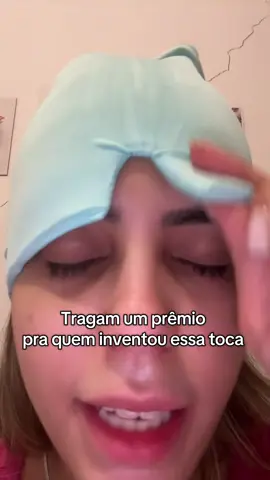 Toca para alívio de enxaqueca 