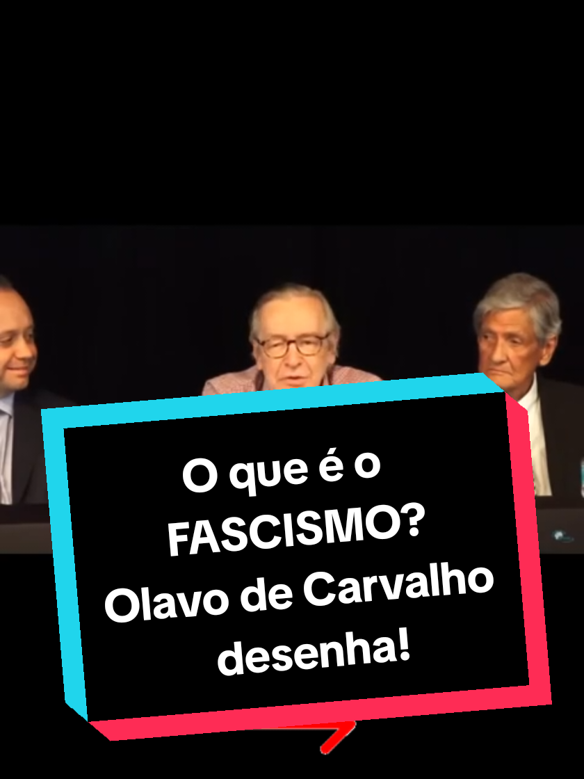 Olavo de Carvalho, um dos maior filósofos da atualidade, explica de forma extraordinariamente simples o que é realmente o FASCISMO. Precisamos entender isto.  Lembre-se que o lema da esquerda é: 