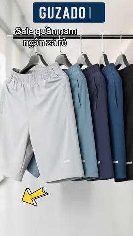Combo 2 Quần Short Thể Thao Nam GUZADO Quần Đùi Sport Chất Gió Tập Thể Dục Hoặc Mặc Nhà Hàng Local Brand Basic CB2GSR01 #quannam# #quanngannam #quannamcaocapthoitrangnam #quanchayvaitot