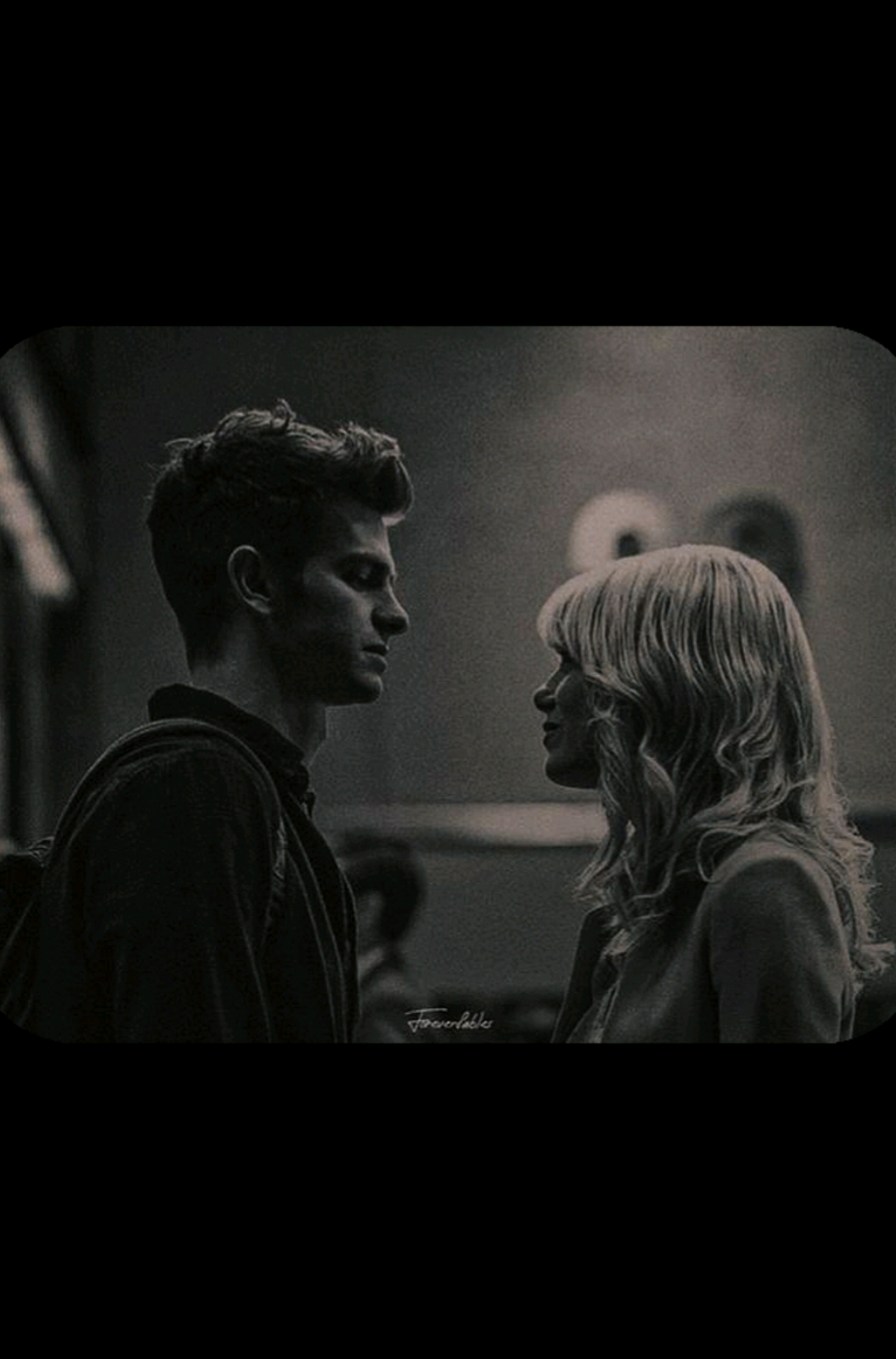 isso que vale pra mim!...🥀 . . #homemaranha #peterparker #gwenstacy #andrewgarfield #amor 