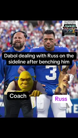 #fyp #fantasyjunkiesanonymous #nfl #newyorkgiants #shrek 