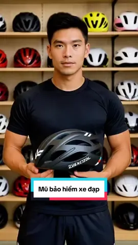 Mũ bảo hiểm xe đạp thể thao, hàng cai cấp có điều chỉnh size#xuhuong #mubaohiemxedap #mubaohiemgiare 
