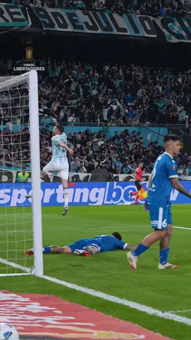 🎥 En modo cine: el gol de Solari y el festejo de la gente de @Racing Club 🔝 CONMEBOL #Libertadores #TikTokDeportes #GloriaEterna 