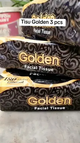 Tisu Golden 3 pcs #tisugolden #tisumurah #tisuwajah 