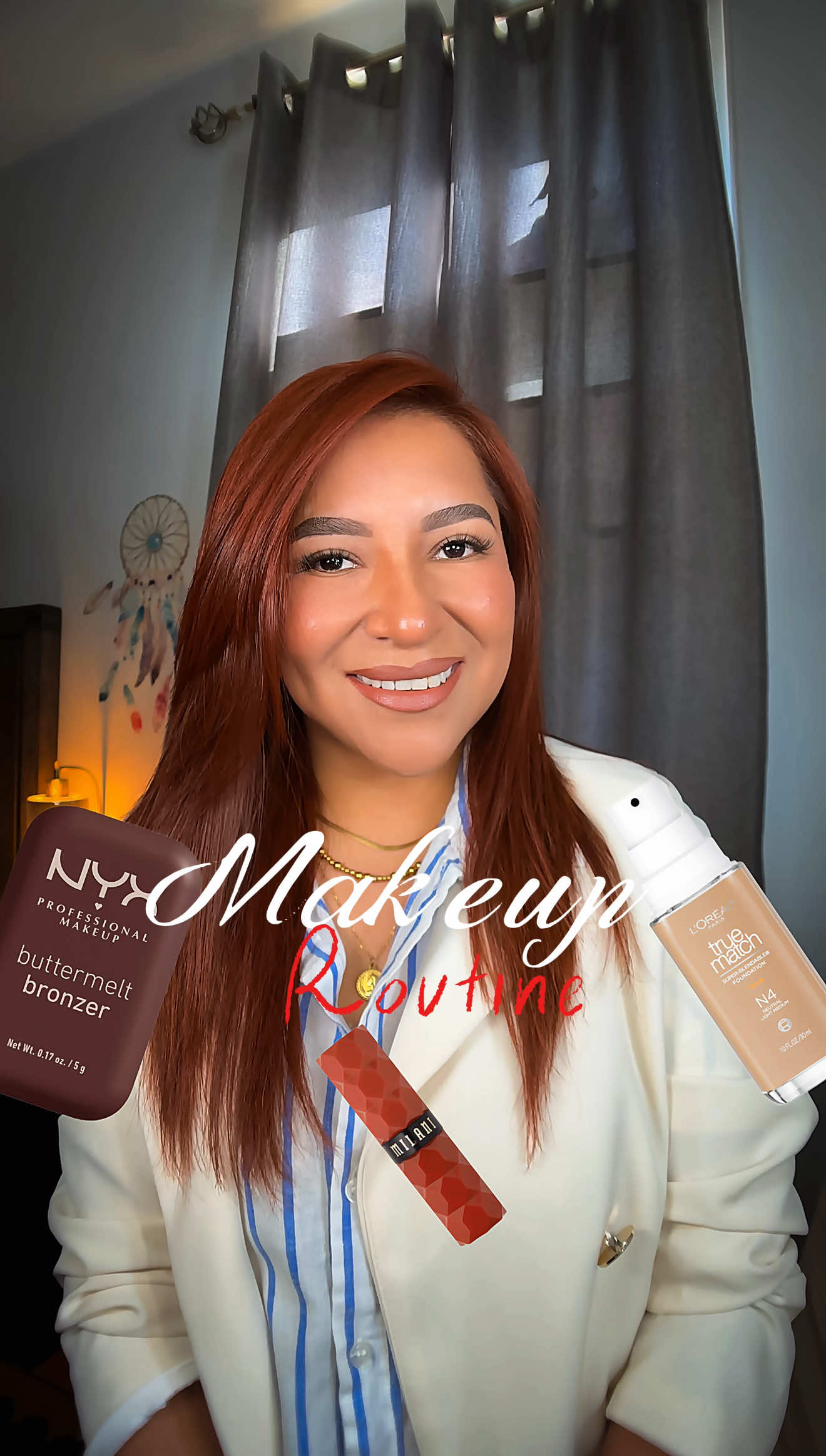 Easy makeup routine 💄💋@L.A. Girl Cosmetics @loréal paris usa @e.l.f. Cosmetics @Milani Cosmetics @NYX Professional Makeup    #makeuptutorial #beauty #fallmakeup #maquillaje #maquillajetutorial 