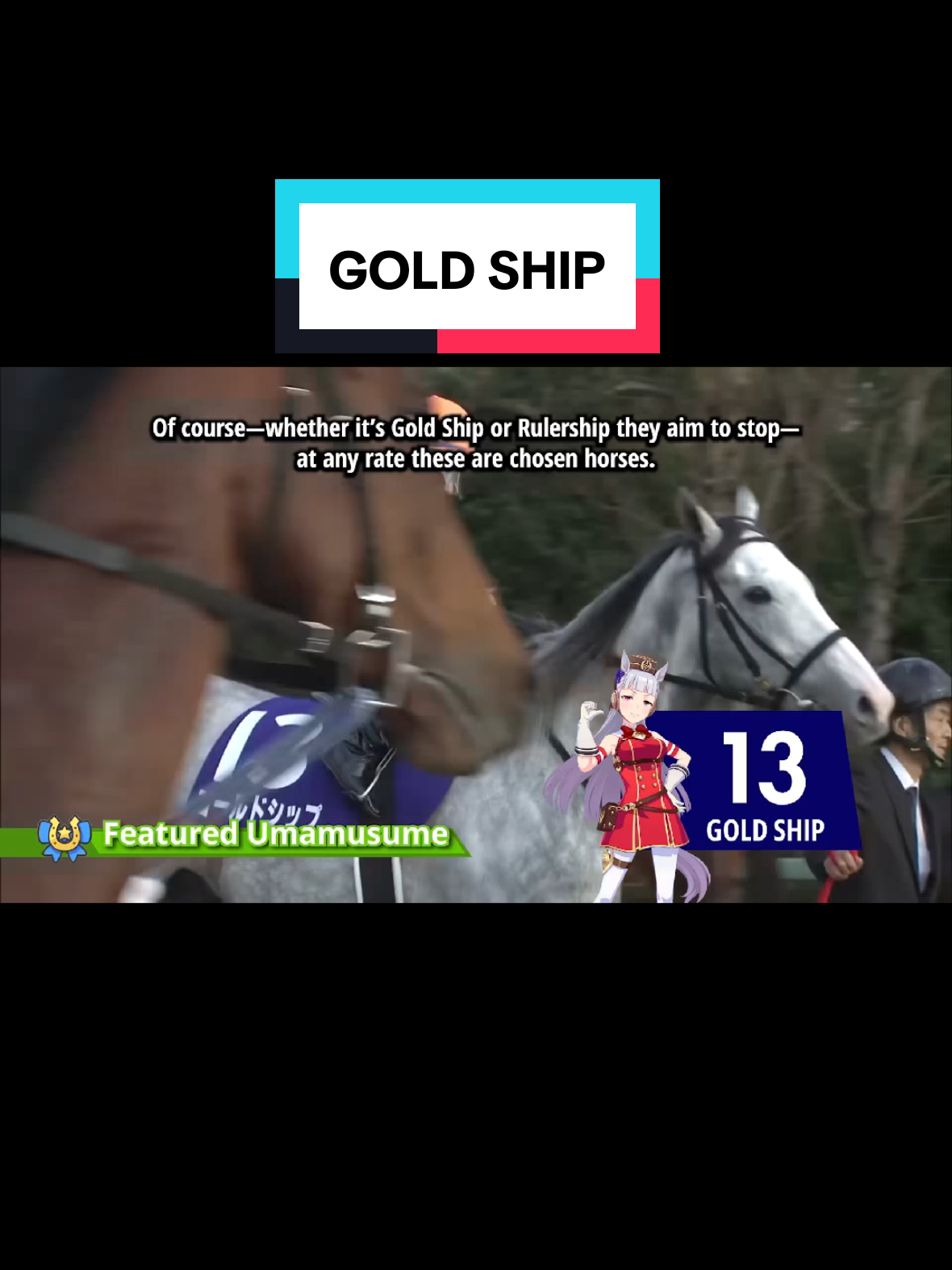 Gold Ship performance in 57th arima kinen, great victory! #fyp #viral #goldship  #umamusume #horseracing 