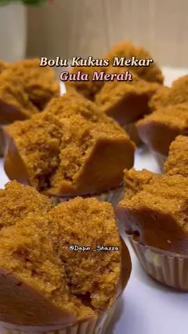 Bolu Kukus Mekar Gula Merah #bolu #bolukukus  #resep  #cemilan  #idejualan 