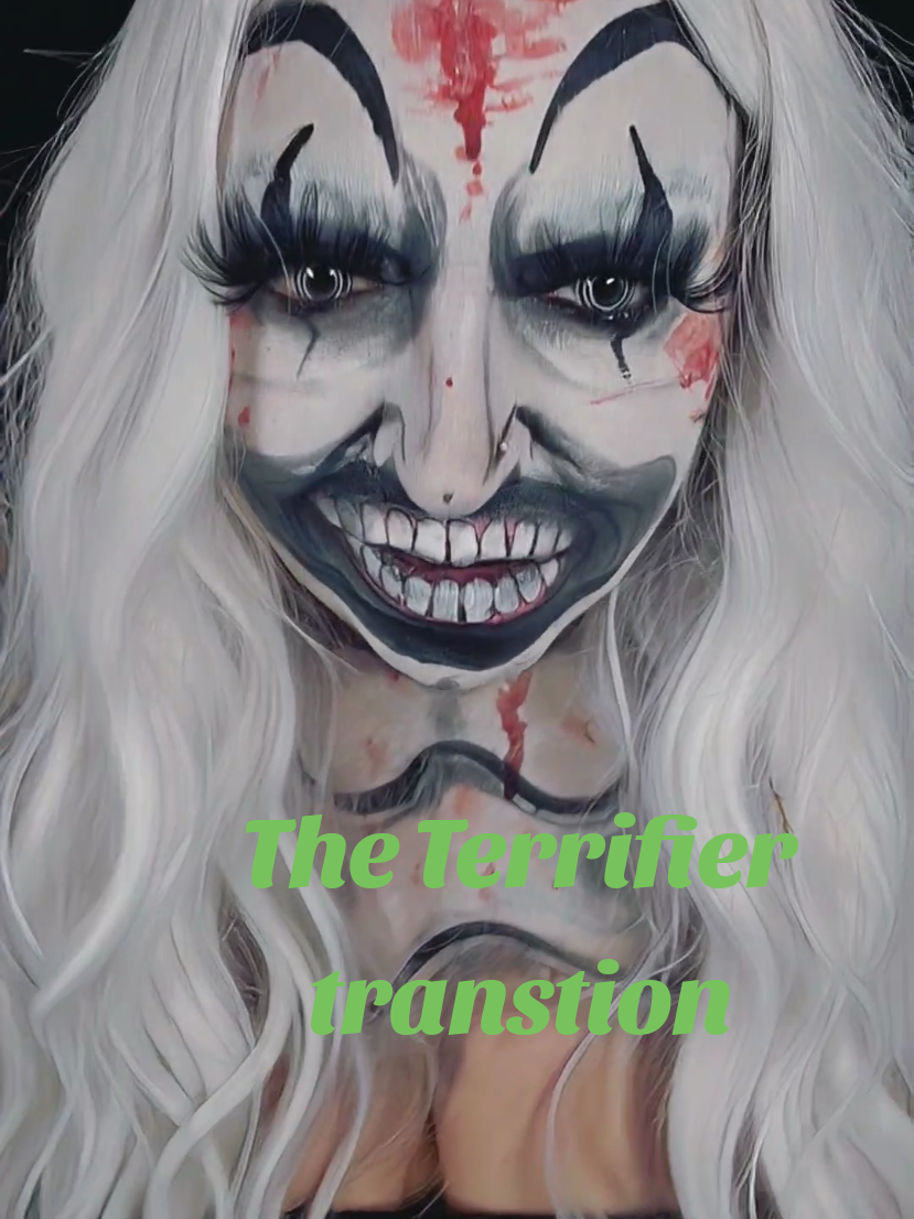 #theterrifier #transition #cosplay #cosplaymakeup 