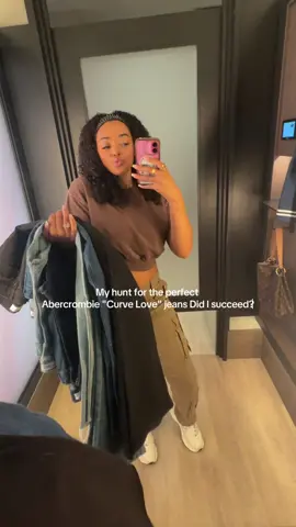 My Hunt for the PERFECT Abercrombie Curve Love Jeans #abercrombiehaul #curvyfashion #tryonhaul  #abercrombiejeans #fallfashion