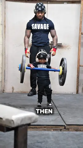 Father & Son ❤️ #reelsviralシ #boomjr #boomlumbus #boomfamily #fyp @Major Fitness｜Home Gym 