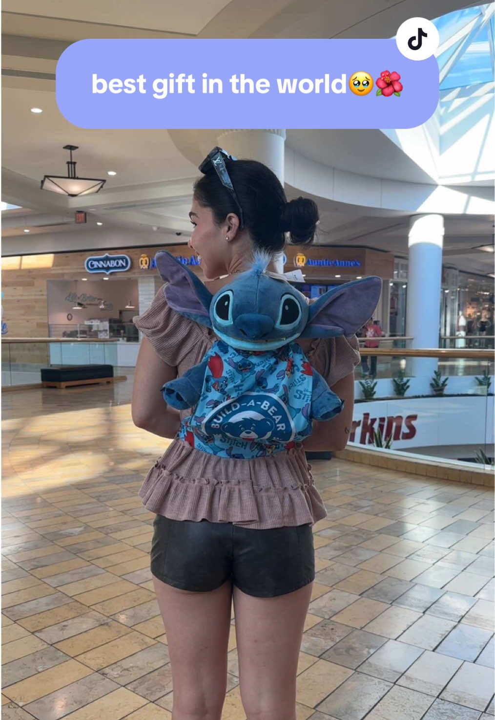 Bless his heart🥹🌺🌺🌺 #ohana @Disney Studios #stitch @Build-A-Bear Workshop 