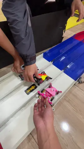 SUPER II pig racer stb up nusuk di lap terakhir 🤣 #tamiyamini4wd #tamiya #stbup #super2 #pigracer 