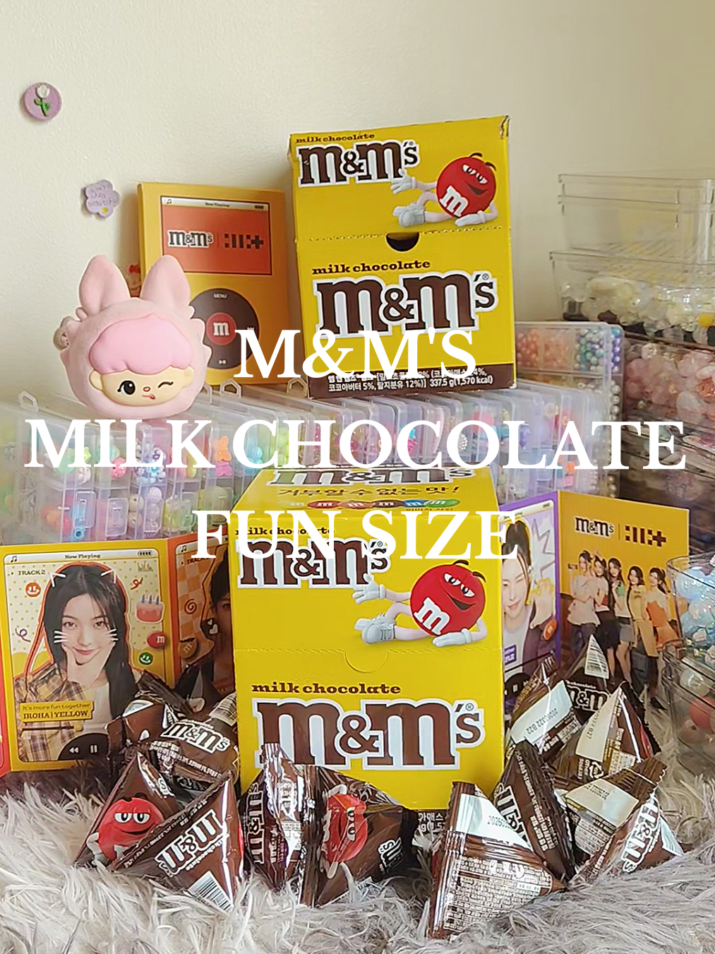 M&M's Milk Chocolate Fun Size 25pcs #milkchocolate #marswigley #chocolatelover #funsize #illit 