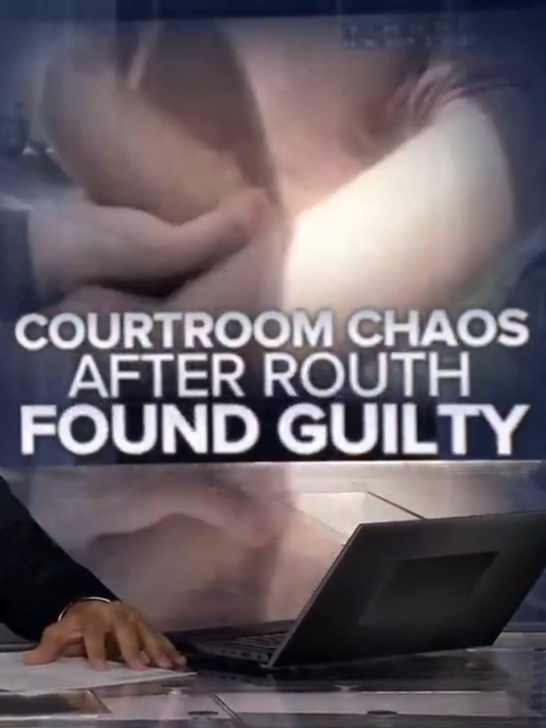 Ryan Routh, the man accused of trying to assassinate Donald Trump on his West Palm Beach golf course, was found guilty on all counts. After the verdict, he tried to stab himself in the neck and was forcibly removed from court. Victor Oquendo reports for @abcworldnews.