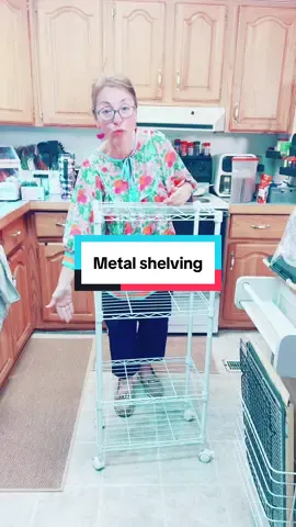 3/4 shelf Metal shelving. #Organizer #metalshelving  #Shelves #Storage@M MZG Home 