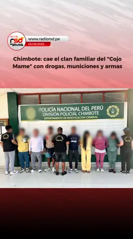 🔴 #RSD | La Policía Nacional desarticuló el clan familiar del 