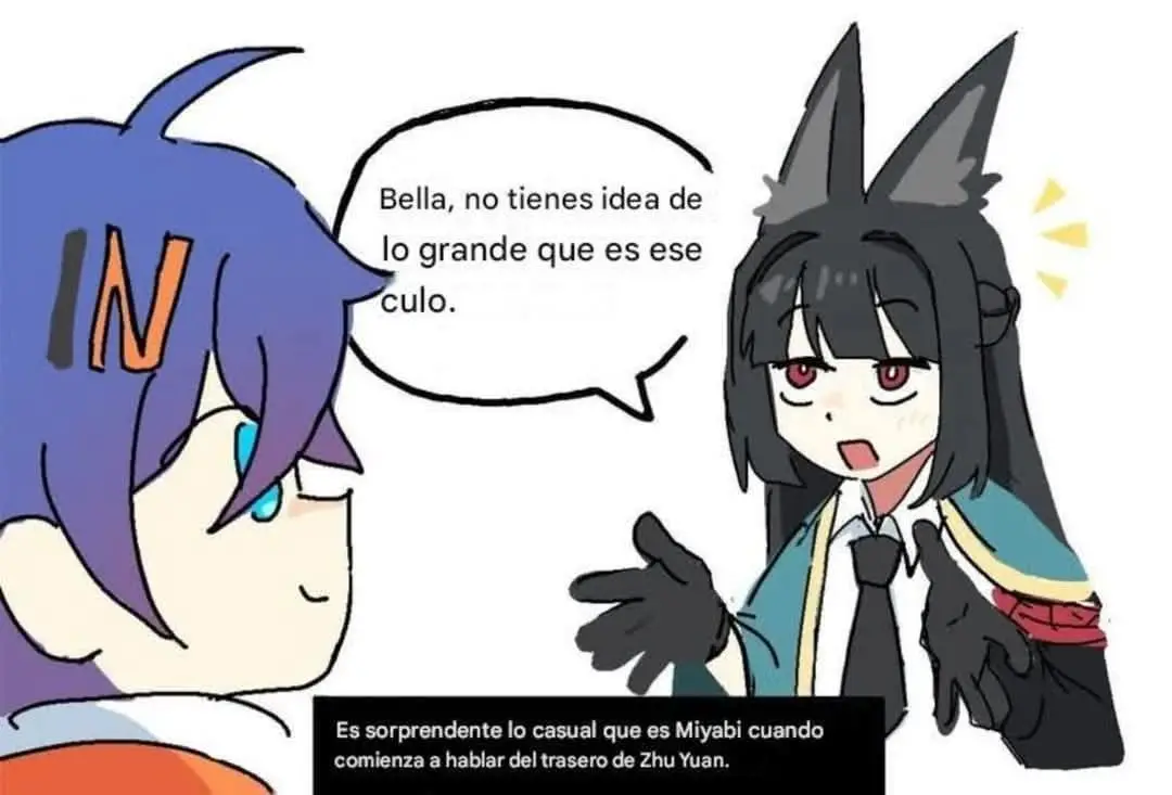 yo le dije a Belle tremendo mmm#zenlesszonezero #belle #animeme #miyabizenleszonecuri#muchas 