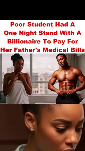 Poor Student Had A One Night Stand With A Billionaire To Pay For Her Father's Medical Bills#billionaceo #story #poorgirl 