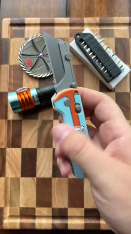 New Oknife U1 Pro multi tool/Utility knife screw driver combo; Rout 66 colorway #route66 #oknife #utilityknife #multitool 
