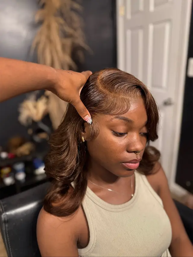 We love fluffy baby hair 😍 #fyp 