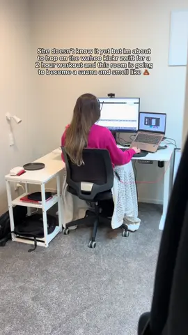 I wonder what it’s like on the other side of living with a wannabe athlete? Wish me luck, could be getting some bobbing and weaving practice in while we ride too. #bike #cycling #zwift #Fitness #fitmeme  @Zwift 