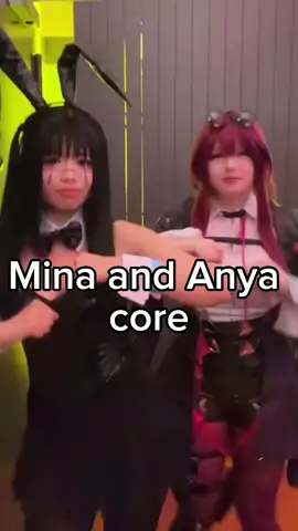 Mina and Anya core. @anyamochii  @twitch.tv/upminaa  #upminaa #upmina #cosplay #upminacos #twitch 