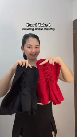 Cute Buy1 Take1 tube top😍😊 #tiktokshopstyleitgirl #casual #TiktokShopStyleUniversity #tube #coquette 