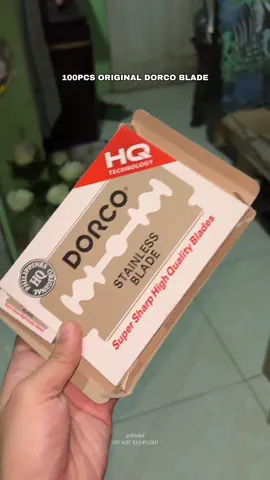 100pcs Original Dorco blade 💯 click my yellow basket 🛒👇 #fyp #dorcoblade #blade #originalblade #sarisaristore 