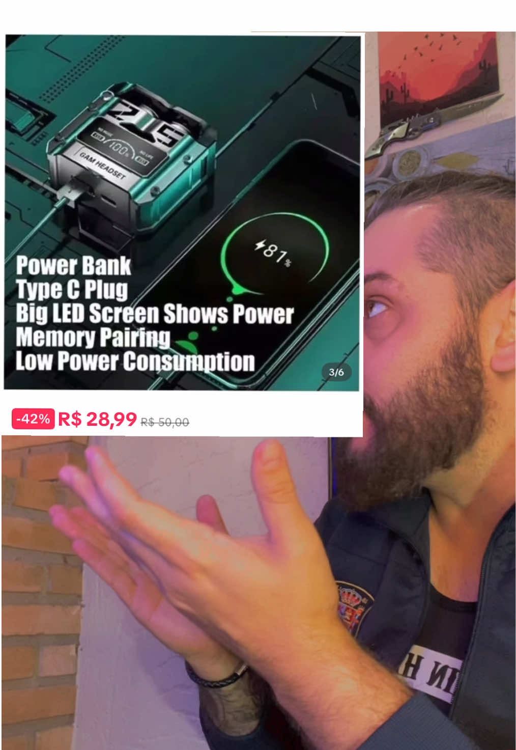 TWS M25 Fone De Ouvido bluetooth 5.3 Sem Fio À Prova D'água 9D Stereo Sports Earbuds LED Microphoe