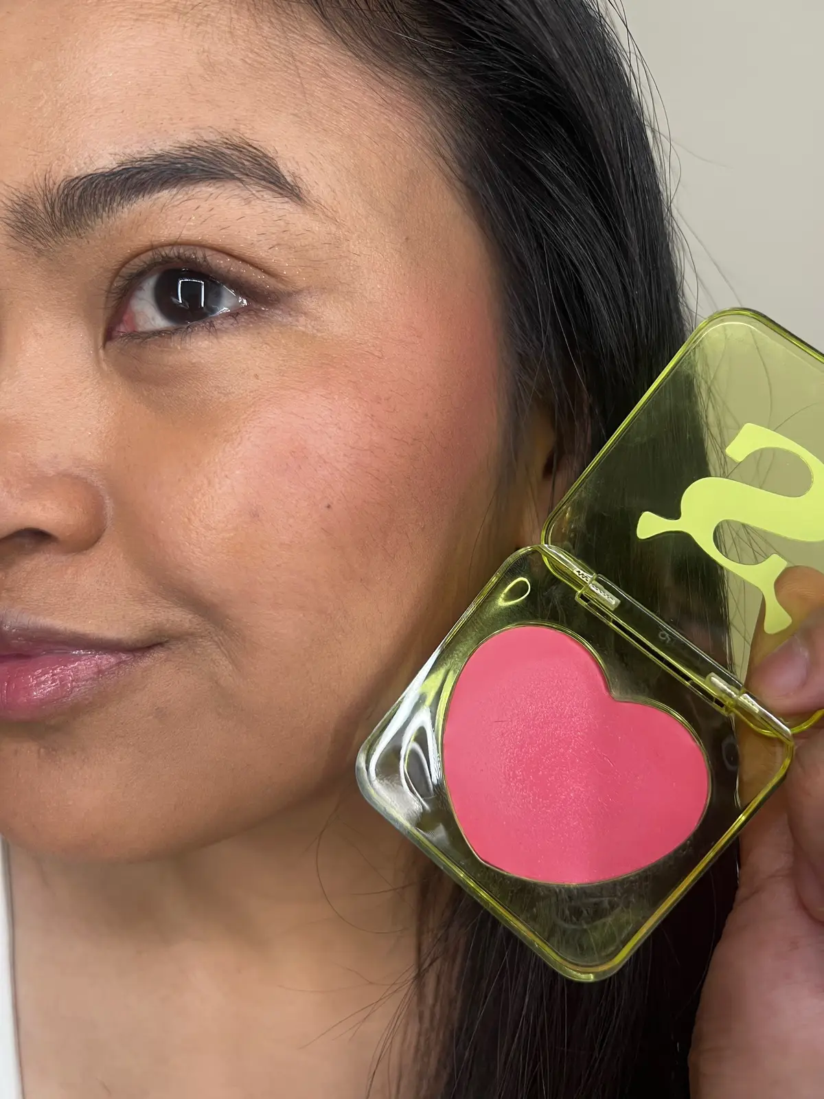 I’m officially obsessed with this blush 💕✨ The perfect flush every time! #BlushTok #MakeupTok #ViralBlush #Obsessed #GlowySkin  @ColourPop Cosmetics 