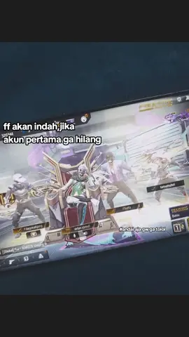 kangen akun utama😔😔   #fotolive #bismillahfypシ #ff_lover  #ff_lover #akunffhilang🙂💔 