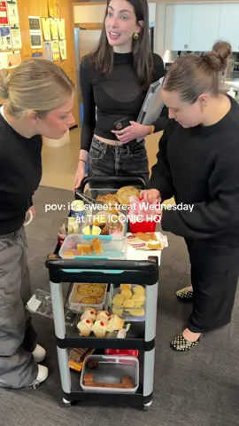 Never miss a Wednesday #THEICONIC #GotYouLooking #SweetTreat 