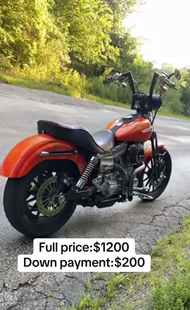 2003 Harley-Davidson Super Glide needs headlight and wiring fixed, runs strong just needs some tic to get it in mint condition 100th anniversary edition paint needs some work, starts right up and rips  #harley #harleydavidson #motorcyclesoftiktok #vintageharley #chopperlife 