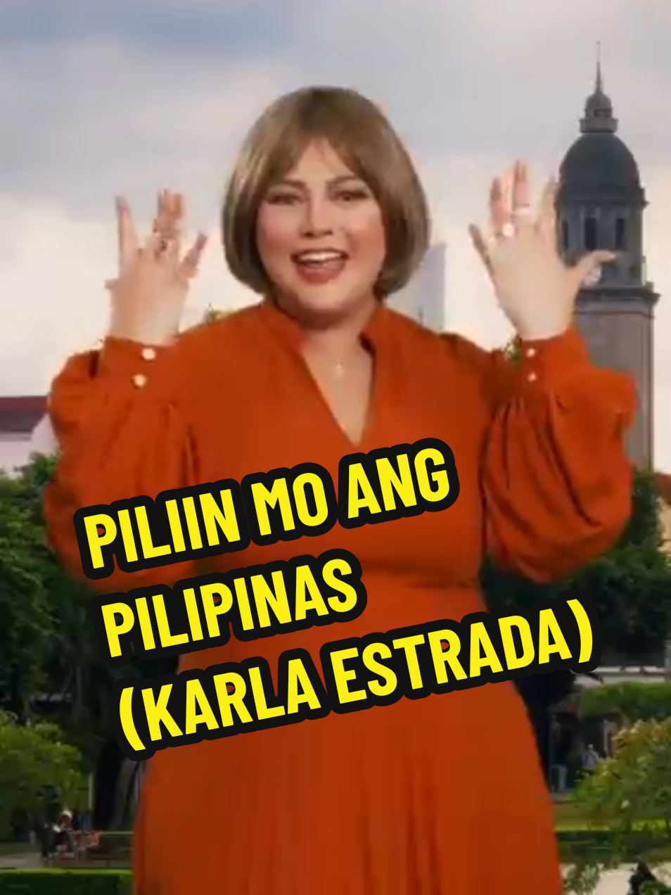 PILIIN MO ANG PILIPINAS - Momshie Karla Estrada (PHILIPPINE LOST MEDIA: Partially Found 😂🫣) #fyp #pinoy #tiktokph #philippines #foryoupage 