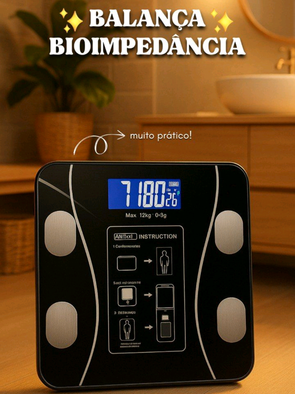 Balança Bioimpedância