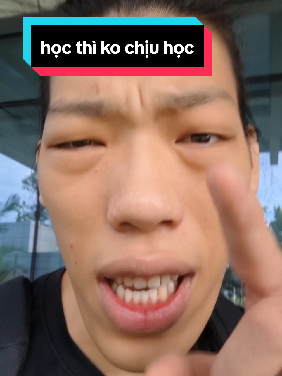 học thì ko chịu học, cứ nghĩ đến nghỉ thôi... thầy xếp cho 4 tiết Lý giờ #mrko 