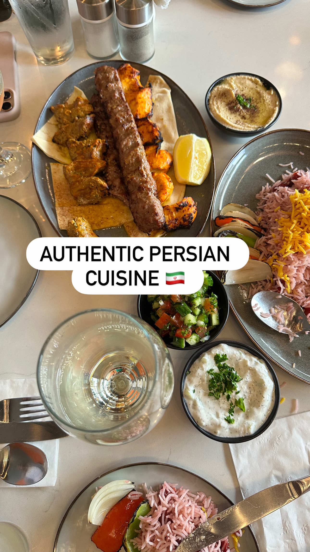 Discover authentic Persian cuisine in the heart of Marina del Rey! ✨ At Tajrish Kabob, every dish is crafted with care: 🌿 Organic rices 🥩 Grass-fed beef & lamb 🍗 Hormone-free chicken 💛 Pure Iranian saffron for rich, authentic flavor With over 30 years of culinary expertise, Tajrish Kabob brings Persian tradition to life with dishes like Beef Soltani Combo, Chicken Barg Kabob, Fesenjan Stew, Ash-reshteh, and more. Perfect for a cozy dine-in experience or online order at home. 📍 507 Washington Blvd, Marina Del Rey, CA 90292 Tag someone you’d bring to try REAL Persian food! #weho #persianfood #MarinaDelRey #persiantiktok #foodtiktok  