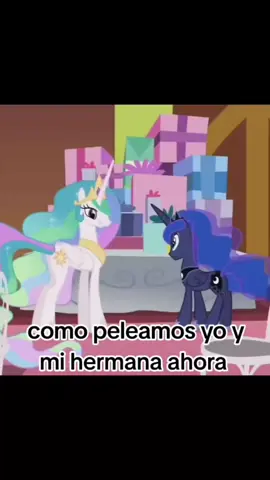 Hermanas Siendo Hermanas 2 #mlp #princesscelestia #princessluna #princesacelestia #princesaluna 