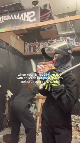 Women properly dealing with emotions >> #BestFriends #happilymarried #breakup #rageroom