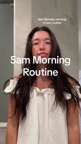 Monday morning routine featuring my daily habits i truly cannot live without. 🫶🏼 #morningroutine #morningvlog #productivemorningroutine #5ammorningroutine 