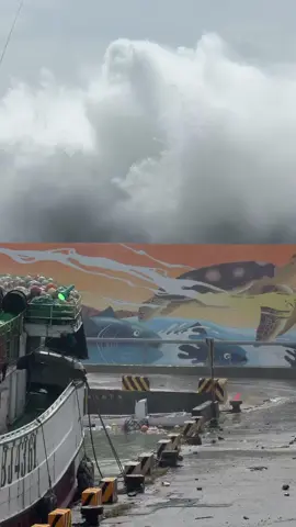Super Typhoon Haikui Batters Taiwan's Hualien: Floods Invade Towns! 😱   #Typhoon #Hualien #Flood 