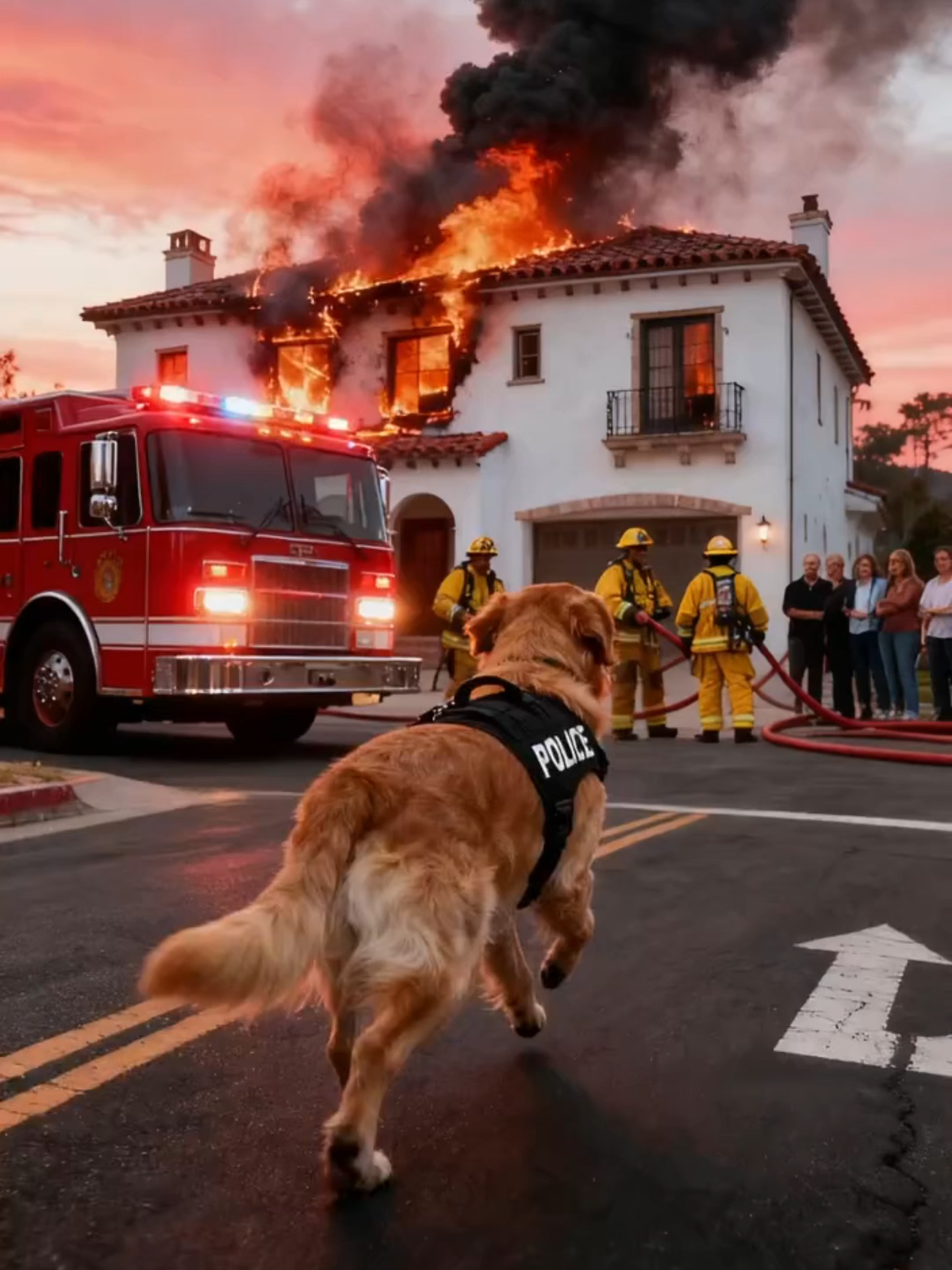 Animal warning to humans | Golden Retriever rescue child #dogs #rescue #animals #dog