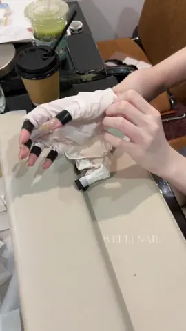 Nail mắt mèo #nailmatmeo #nailart #naildouyin 