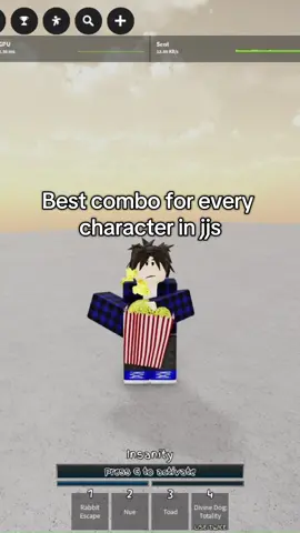 Part 2/4  . . . . . These are the best combos I can think of, NOT THE DEFINITIVE BEST!!! Player how you want to and use any combo you want to use!!! #jujutsushenanigans #roblox #jjk #blue 