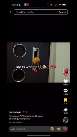 Someone needs to watch him  VC: @brxwnquan  #yvngcantaloupe 