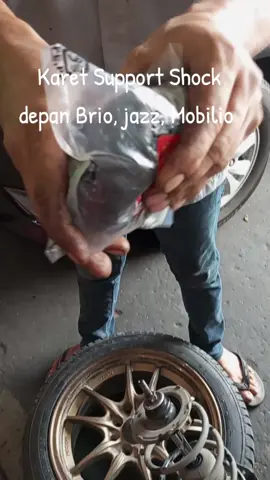 Karet Support Shock depan Brio, jazz, Mobilio #honda #original #fypppppppppppppppppp 