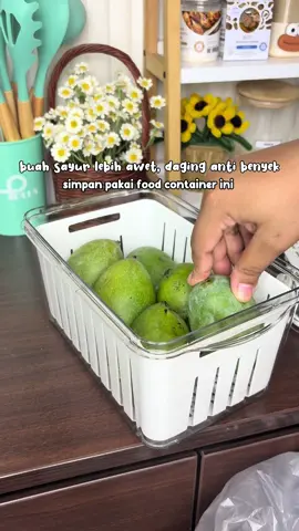 kotak satu bisa buat simpen buah, sayur dan daging #foodcontainer #foodcontainers #foodcontainerkulkas #kotakpenyimpananserbaguna #foodbox 