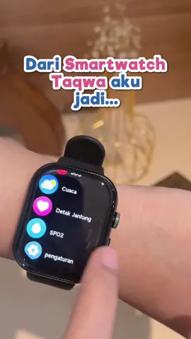 Awalnya, cuma beli untuk pengingat Adzan, tapi sekarang jadi lebih dari sekadar itu.. MasyaAllah, Smartwatch Taqwa memang best investmen!😇 #tirasatrianiaga #tirasmartfamily #sahabattira #LebihbaikdiTira 